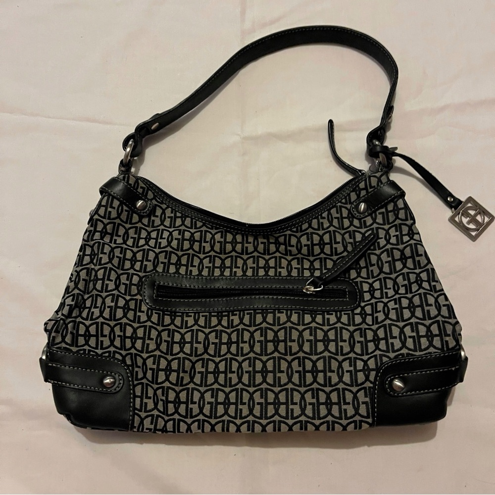 Giani Bernini Monogram Signature Logo Shoulder Bag
